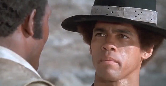 Jim Kelly as Kashtok. Catherine's mute assistant in Take a Hard Ride (1975)