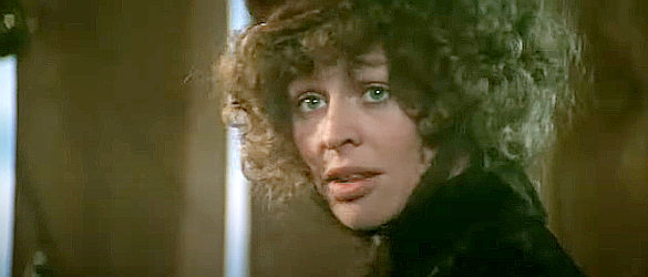 Julie Christie as Constance Miller, proposing a partnership with McCabe in McCabe and Mrs. Miller (1971)