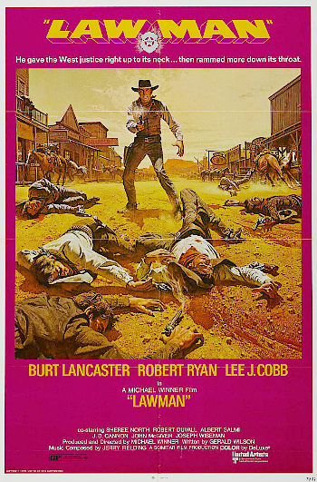 Lawman (1971) poster