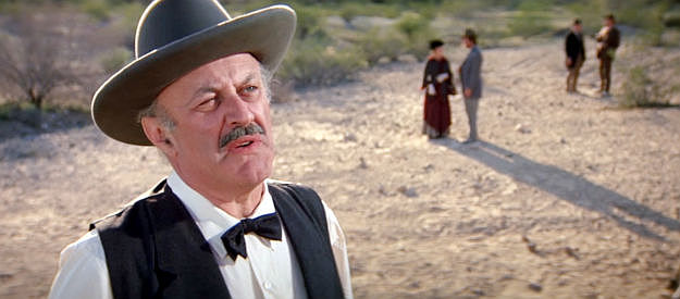 Lee J. Cobb as Harvey Lapchance, one of the men leading the search for Jay Brogart's gang in The Man Who Loved Cat Dancing (1973)
