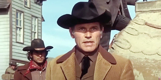 Marcel Bozzuffi as Maral, the rancher who forbids Chino from courting his sister in Chino (1973)