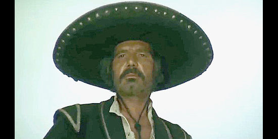 Mario Dardanelli as Chato, leader of the band of Mexican bandits in Find a Place to Die (1968)