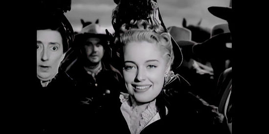 Mary Beth Hughes as Rose Mapen, the girl Gil left behind and discovers is now married in The Ox-Bow Incident (1943)