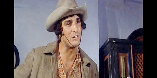 Michael DeLano as Rio, the gang member who would like to be in charge in Catlow (1971)