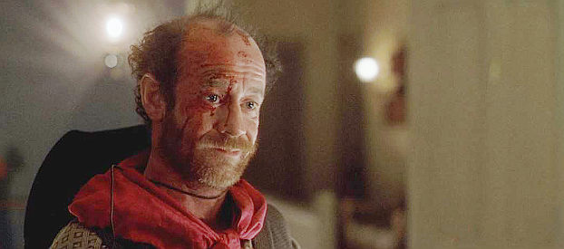 Michael Jeter as Uncle Jude, preparing to take a ride at Adalyne's expense in South of Heaven, West of Hell (2000)