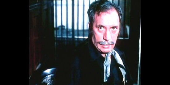 Miguel Muiesa as the sheriff who needs a helping hand in Albacruz in Federal Man (1974)