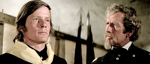 Peter Strauss as Honus with John Anderson as Col. Iverson in Soldier Blue (1970)