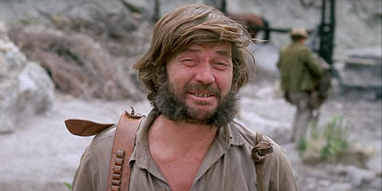 Ralph Waite as Elias Hooker, one of the Indian hating brothers in Chato's Land (1972)