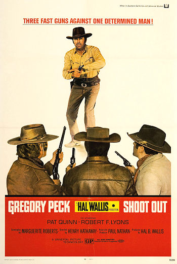 Shoot-Out (1971) poster