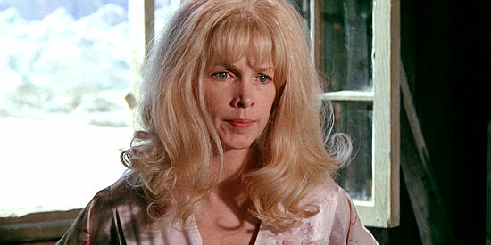 Stella Stevens as Hildy, scolding Joshua for being a little too touchy in The Ballad of Cable Hogue (1970)
