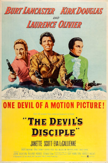 The Devil's Disciple (1959) poster