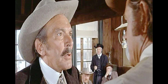 Walter Coy as Parkman, the cattle king who hires Miller to make sure Catlow is caught in Catlow (1971)