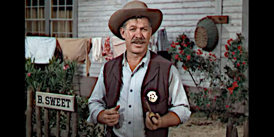 Ward Bond as Perley 'Bucky' Sweet, sheriff of Welcome, Ariz., in Three Godfathers (1948)