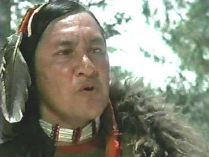 Will Sampson as Worm, aka Crazy Horse, in White Buffalo (1977)