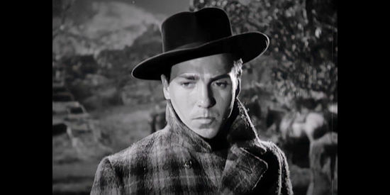 William Eythe as Gerald Tetley, forced to join the lynching party by his father in The Ox-Bow Incident (1943)