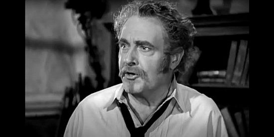 William Farnum as Don Miguel Murphy, Dolores' dad, declaring its time for form a new Republic of California in Kit Carson (1940)