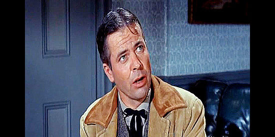 William Windom as Harry Travers, Sharlene's weak-willed, oft-drunk brother in Cattle King (1963