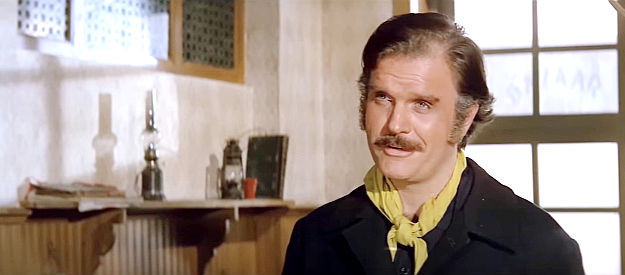 Charles Stalmaker as Lt. O’Rourke in Captain Apache (1971)
