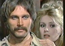 Franco Nero as Johnny Ears with Pamela Tiffin as Susie in Deaf Smith and Johnny Ears (1973)