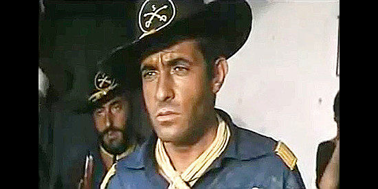 German Cobos as Capt. Richard O'Hara, an officer trying to keep peace with the Indians against mounting odds  in The Secret of Captain O'Hara (1968)