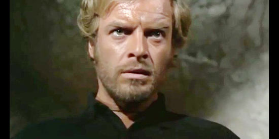 Gianni Garko as Brian Clarke, the man who turns a trail of vengeance into a trail of violence in The Taste of Vengeance (1969)