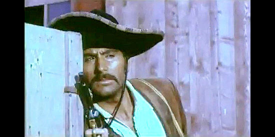 Gianni Milito as Pico, one of Major Bower's lead henchmen in Vengeance for Vengeance (1968)