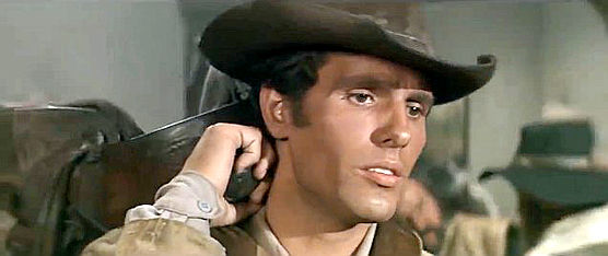 Giuliano Gemma as Gary Ryan, searching for a friend in Wanted (1967)