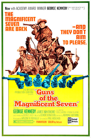 Guns of the Magnificent Seven (1968) poster