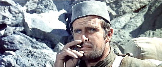 Hardy Reichelt as Slim, Sam Cooper's first partner in The Ruthless Four (1967)