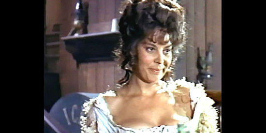 Isa Foster as Cacopoulos' woman in Ace High (1968)