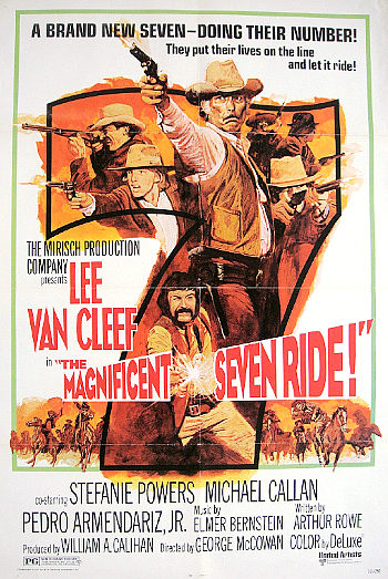 Magnificent Seven Ride (1972) poster