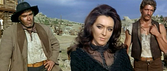Nieves Navarro as the widow in The Big Gundown (1966)