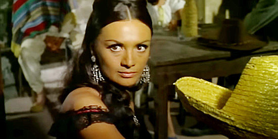 Perla Cristal as Rita, girlfriend of Sonora and temptress for Jimmy in Ballad of a Bounty Hunter (1966)