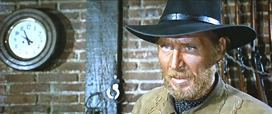 Piero Lulli as Sheriff Watson, who does Rogers' bidding in Dead Men Don’t Count (1968)