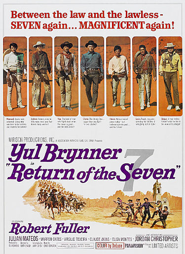 Return of the Seven (1966) poster