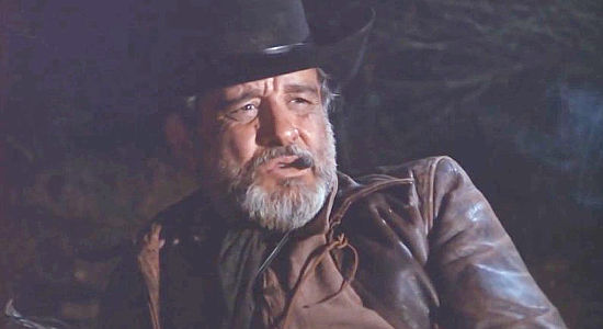 Spartaco Conversi as Bobcat, Sturges’ foreman, in Long Ride from Hell (1968)
