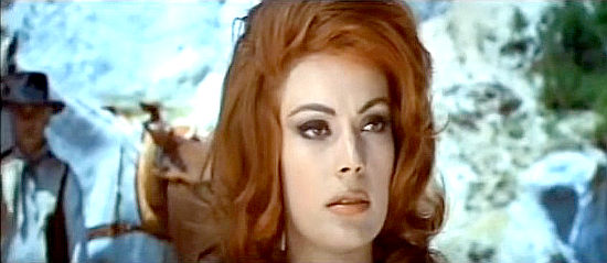 Stefania Careddu as Guapa, Monetero's lover and female bandit in Any Gun Can Play (1967)