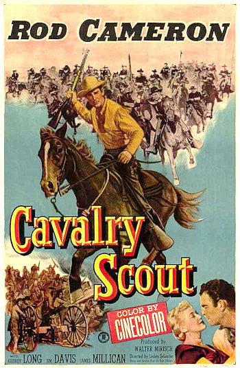 Cavalry Scout (1951) poster