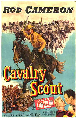 Cavalry Scout (1951) poster