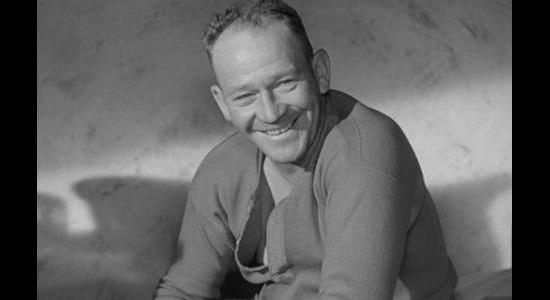 Fred Kennedy as Trooper Heinz, the cavalryman who gets in a fistfight with recruit Jefferson Yorke in Rio Grande (1950)