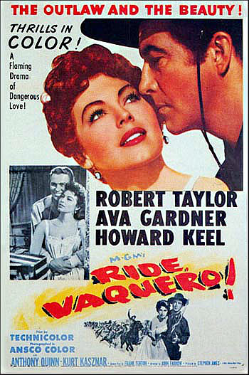 Ride, Vaquero (1953) poster