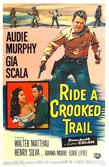 Ride a Crooked Trail (1958) poster