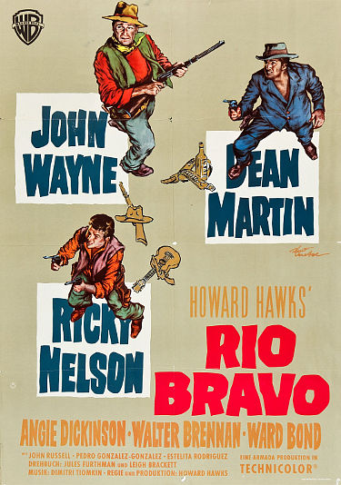 Rio Bravo (1959) poster