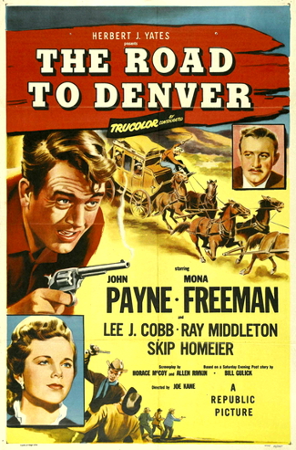 Road to Denver (1955) poster