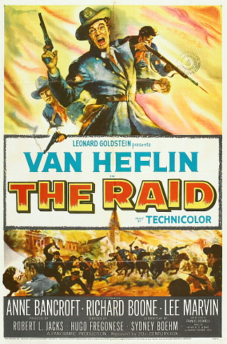 The Raid (1954) poster 