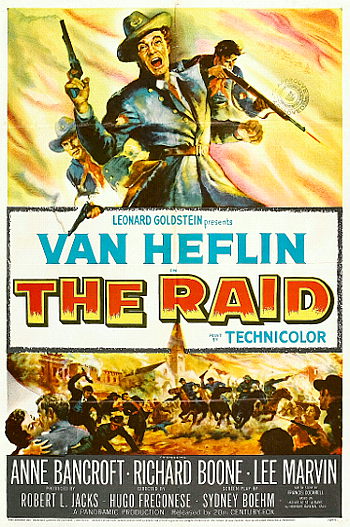 The Raid (1954) poster