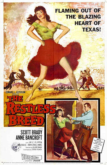 The Restless Breed (1957) poster