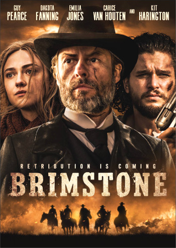 Brimstone (2016) DVD cover 