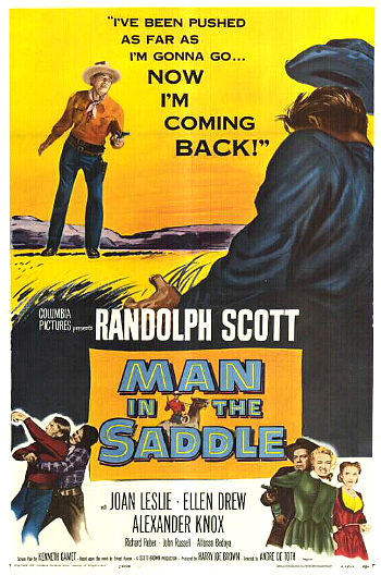 Man in the Saddle (1951) poster