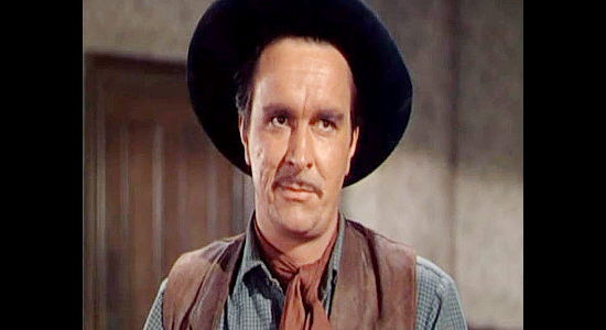 Ian MacDonald as Slim Reeves, hot-headed foreman for a cattle spread in Montana (1950)